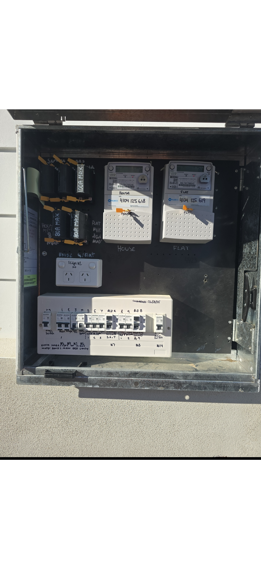 Switchboard / upgrade work